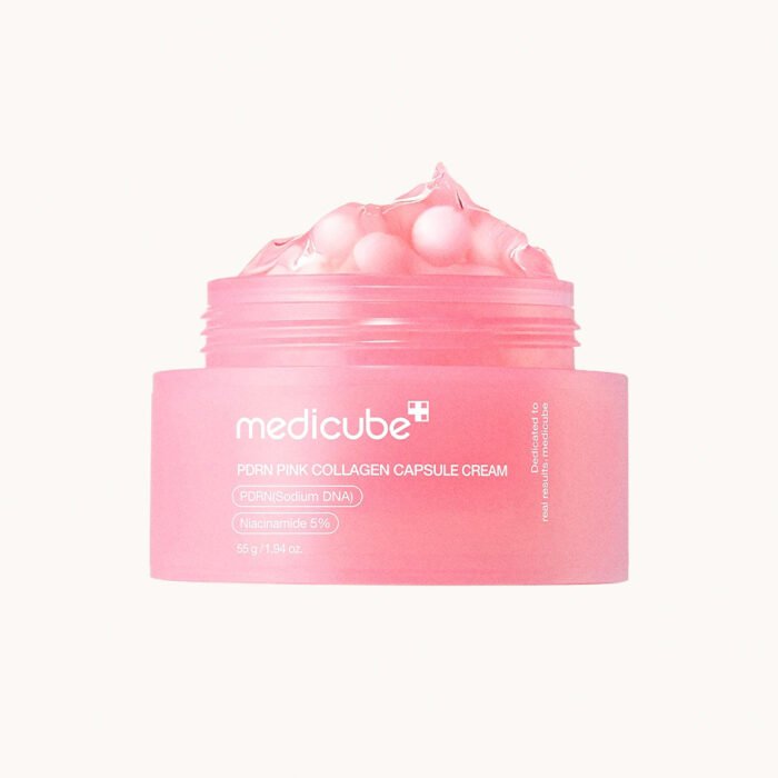 pdrn pink collagen capsule cream hidratante